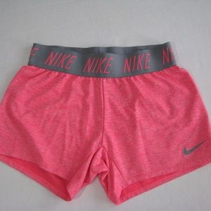 Nike pink shorts!!